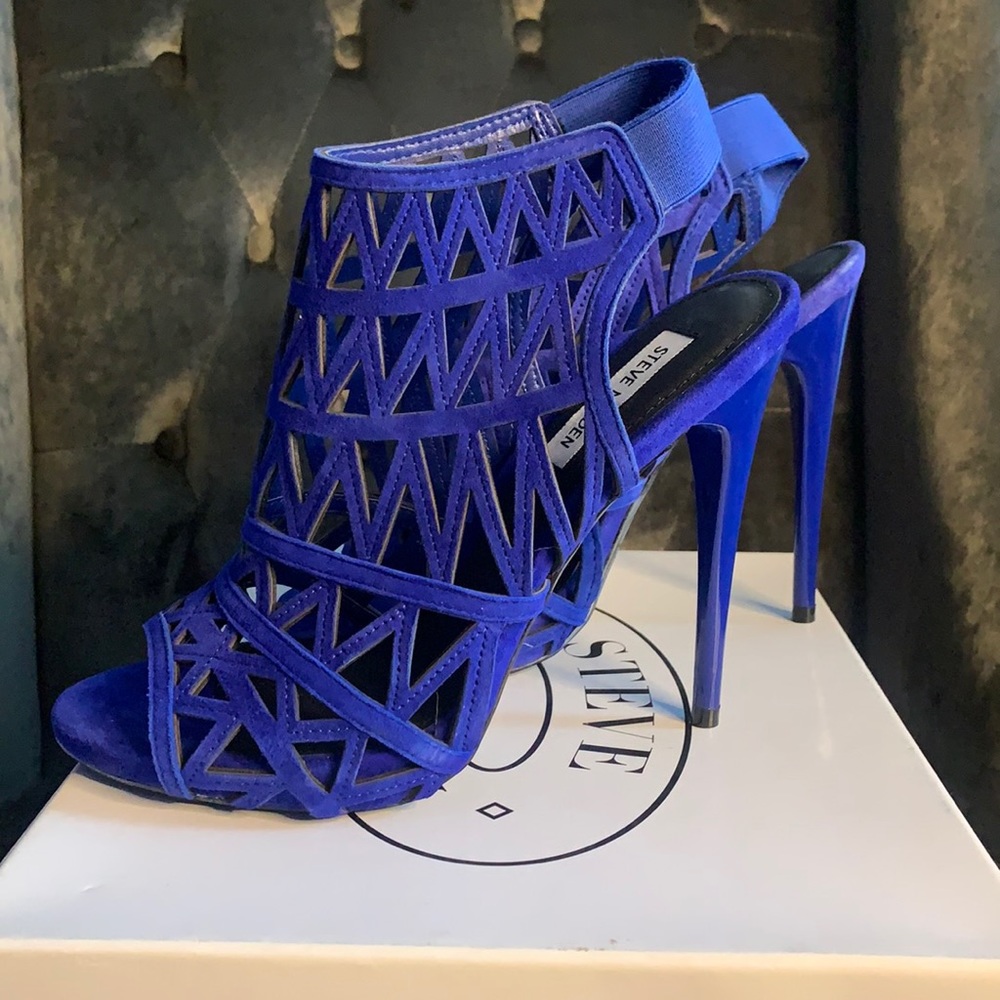 Steve Madden Bratt blu suede size 9